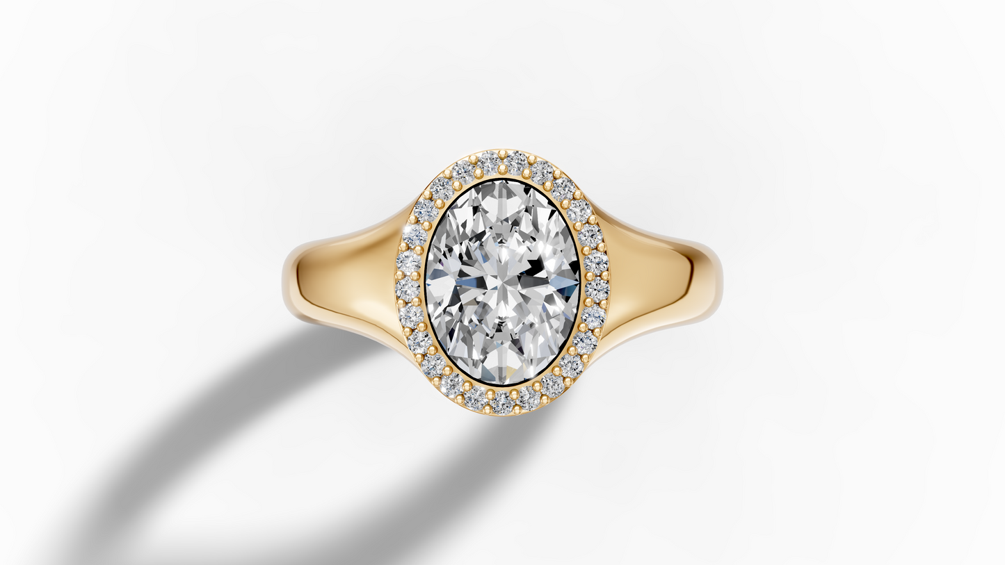 1.2 ct Lab Diamond Ring