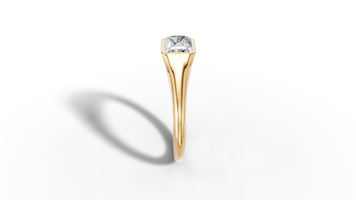 1 Ct Lab Emerald Shaped Diamond