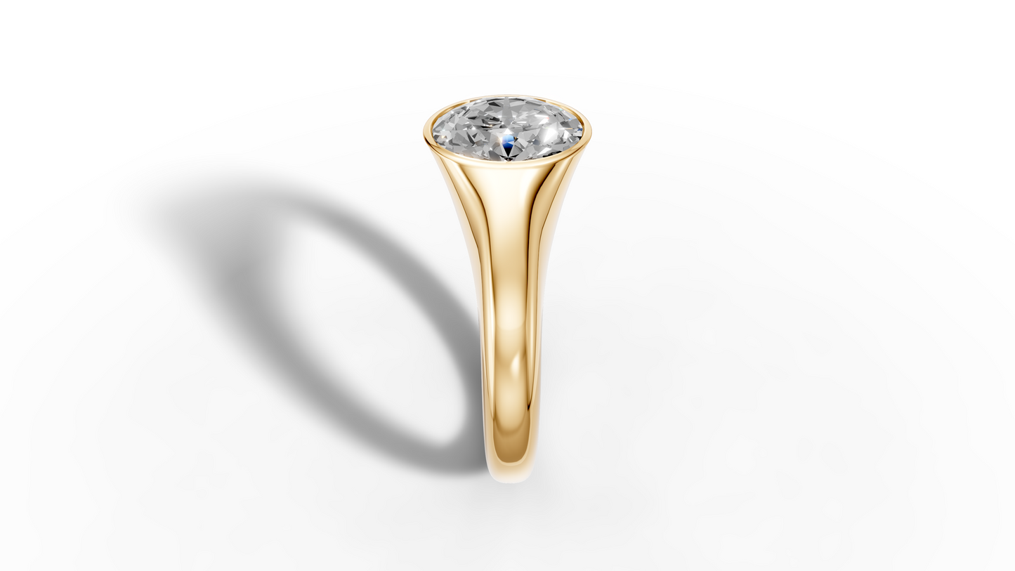 1.1 Ct Lab Diamond Oval Shape
