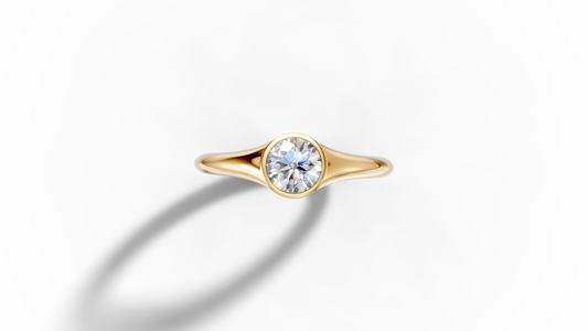 0.5 ct Lab Diamond ring