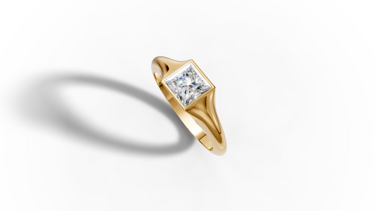 0.9 Ct Lab Diamond Princess Cut